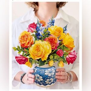 Sorbet Roses 3D Pop Up Bouquets- Send Some Love